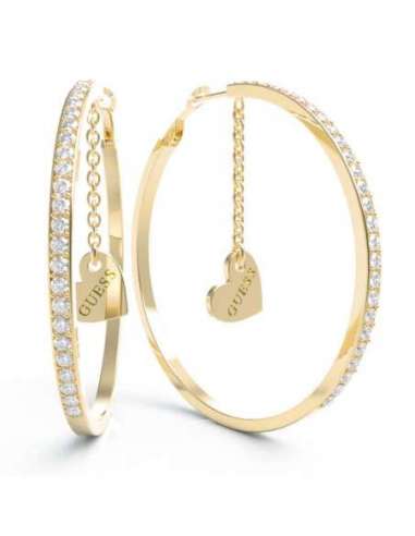 Pendiente Guess HEART TO HEART