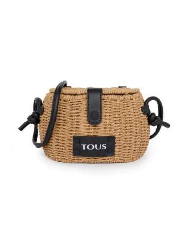 Bandolera de rafia Scoubidou