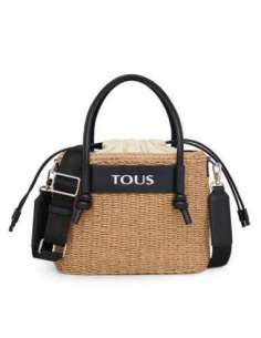 Capazo mediano de rafia...