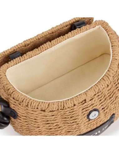 Bandolera de rafia Scoubidou