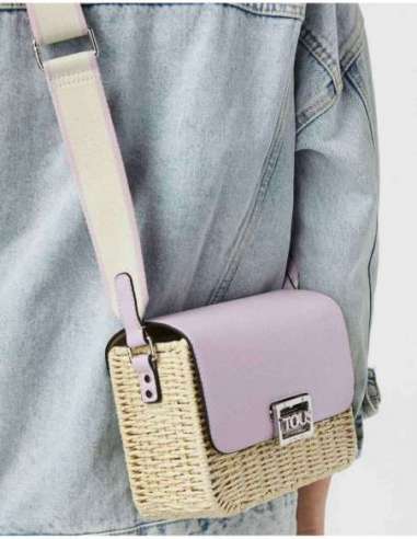 Bandolera de ràfia TOUS Legacy Summer